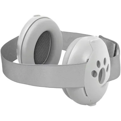 Tineo Gehörschutz Baby 4-36 Monate grau, faltbar, verstellbar, hypoallergen