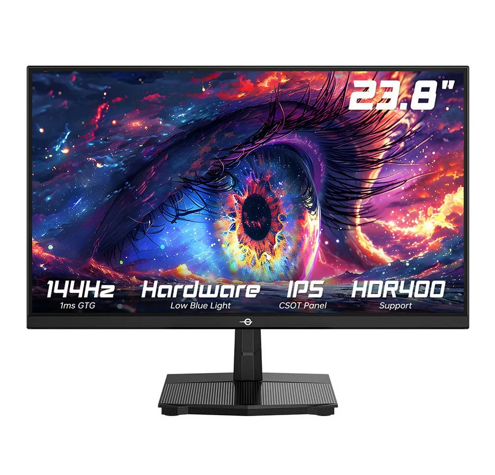 TITAN ARMY P2418C Flach 16:9 IPS FHD 144Hz Büro-Monitor Smart Monitor (1920×1080 px, FHD, 1 ms Reaktionszeit, 144 Hz, CSOT IPS)