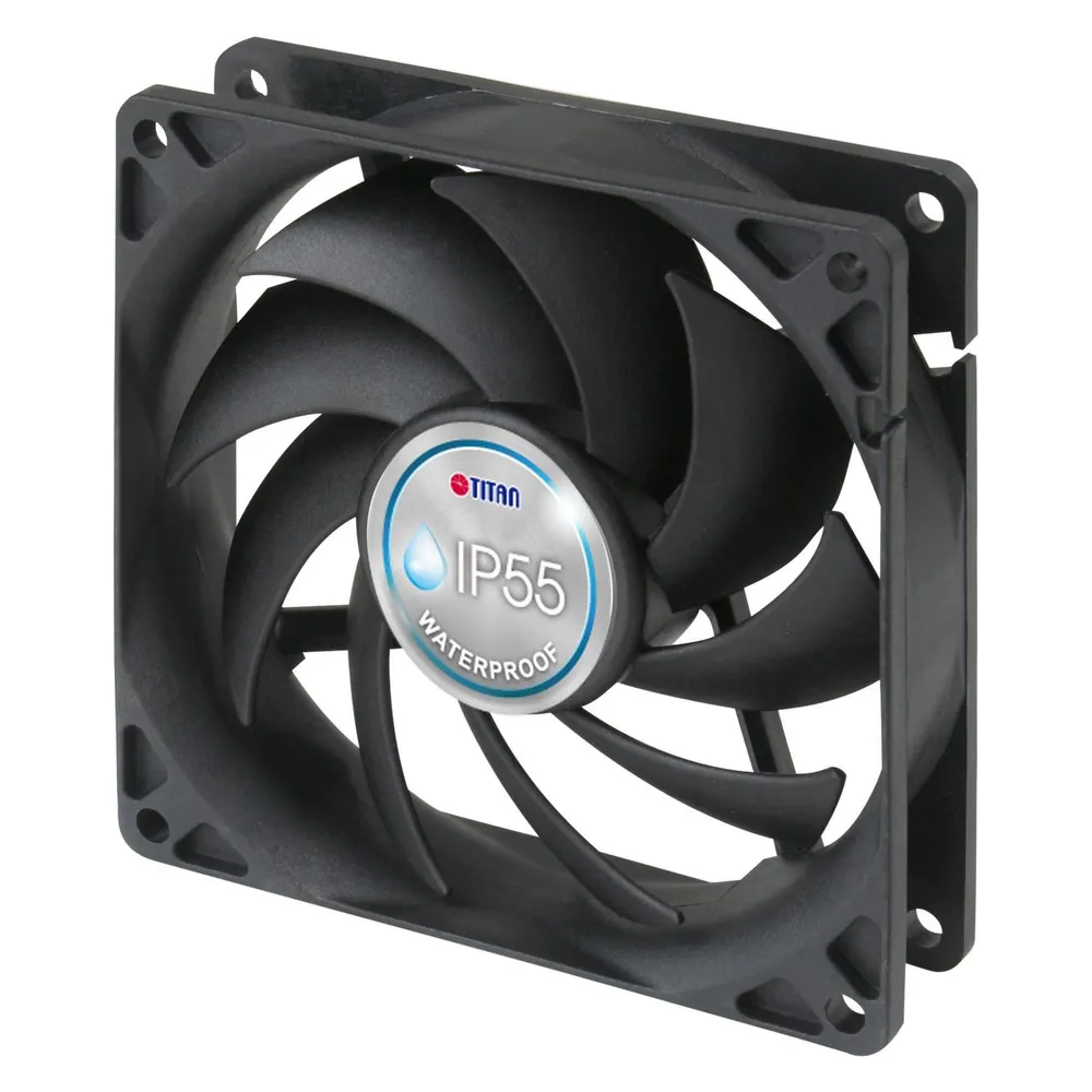 Titan TFD-9225HH12B/KW(BX) Lüfter 92x92x25mm IP55 wasser- und staubgeschützt