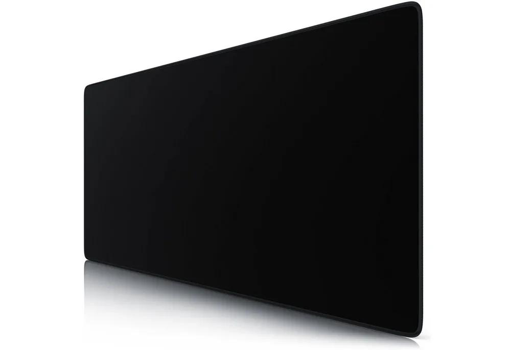 Titanwolf Gaming Mauspad XXL Speed Mousepad 900 x 400 x 3 mm, große Tischunterlage, rutschfest, abwaschbar, Geschwindigkeit & Präzision, schwarz