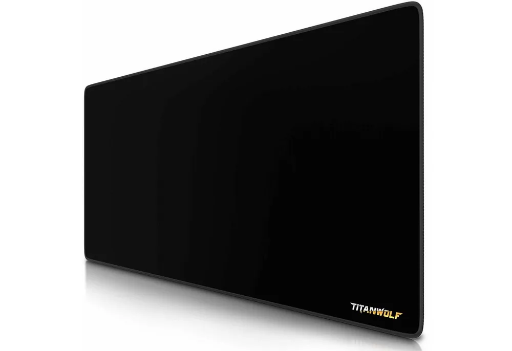 Titanwolf Gaming Mauspad XXL Speed Mousepad 900 x 400 x 3 mm, große Tischunterlage, rutschfest, abwaschbar, Geschwindigkeit & Präzision, Alpha Wrist