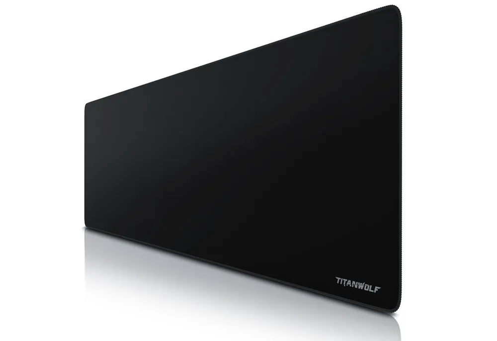 Titanwolf Gaming Mauspad XXXL Speed Mousepad 1200 x 400 x 3 mm, große Tischunterlage, rutschfest, abwaschbar, Geschwindigkeit & Präzision, Alpha