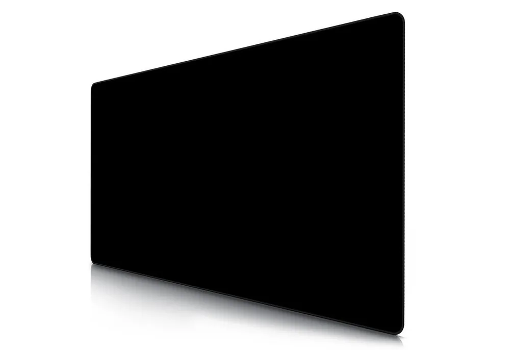 Titanwolf Gaming Mauspad XXXL Speed Mousepad 1200 x 600 x 3 mm, große Tischunterlage, rutschfest, abwaschbar, Geschwindigkeit & Präzision, schwarz
