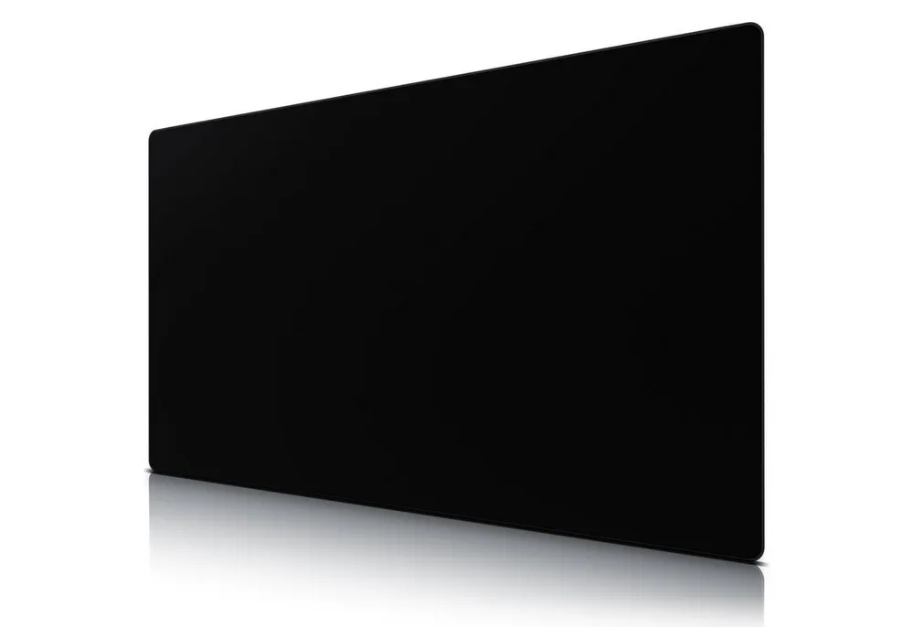 Titanwolf Gaming Mauspad XXXL Speed Mousepad 1500 x 800 x 3 mm, große Tischunterlage, rutschfest, abwaschbar, Geschwindigkeit & Präzision, schwarz