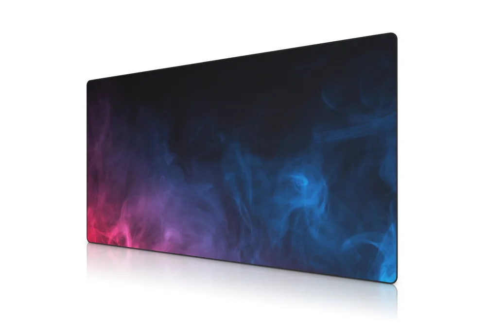 Titanwolf Gaming Mauspad XXXL Übergröße Mousepad 1600 x 800 x 3 mm, riesige Tischunterlage, abwaschbar, Gummiunterseite rutschfest, strapazierfähig, Smoke