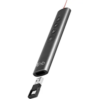 Presenter TnB AIRPRESENTER Aluminium Grau Kabellos Wiederaufladbar