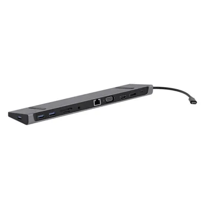 Dockingstation TnB DSMST12 11-in-1 HDMI DisplayPort VGA USB-C 4K