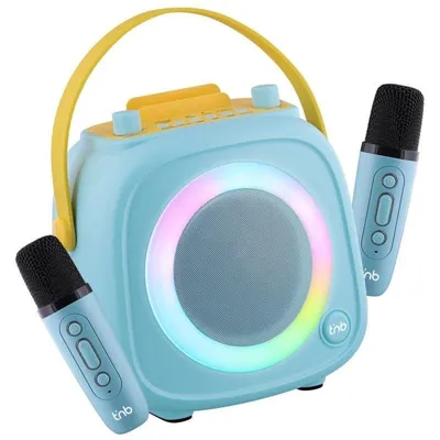Lautsprecher TnB Karaoke Bluetooth 10W mit 2 Mikrofonen und RGB-Licht