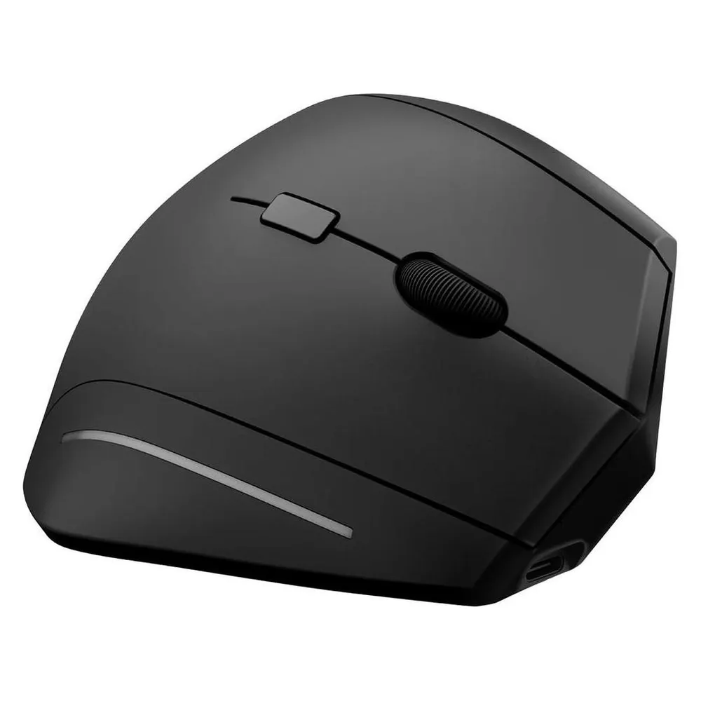 Ratón TnB MWERGOVBTR Bluetooth Kabellos 1600 DPI Schwarz Ergonomisch 6 Tasten