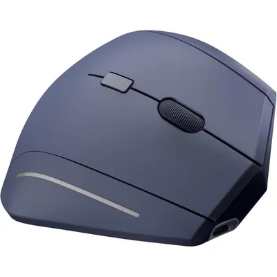 Ratón TnB Vertikal Ergonomisch Kabellos Bluetooth 1600DPI Blau Wiederaufladbar