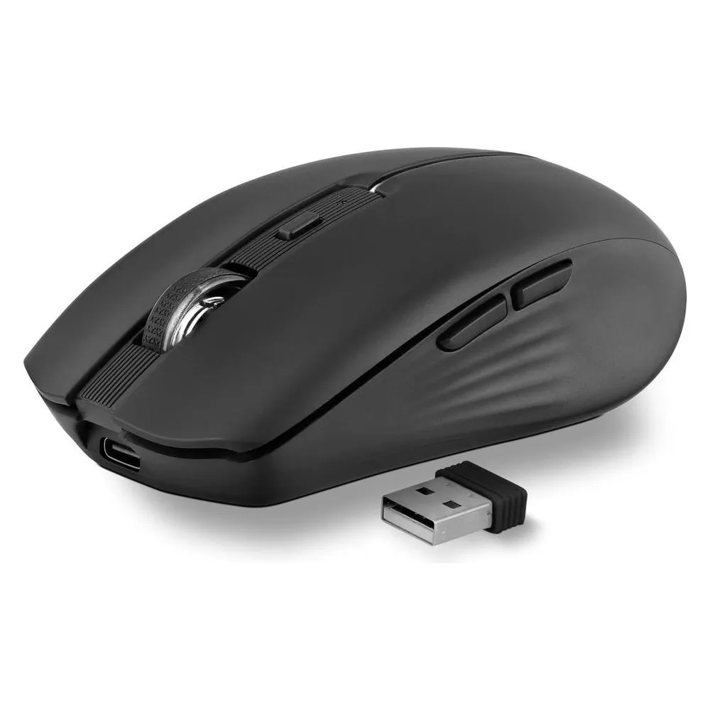 Maus T'nB MWGRADIENTBK Bluetooth USB Type-C 1600 DPI Schwarz Rechtshänder Maus