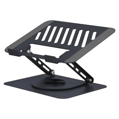 Notebook-Ständer TnB NBSTAND360 Aluminium schwarz 360° bis 15 Zoll