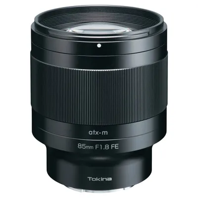 Tokina atx-m 85 mm F1.8 FE PLUS Sony E-Objektiv, IBIS-Stabilisator, 10 Elemente, Schwarz