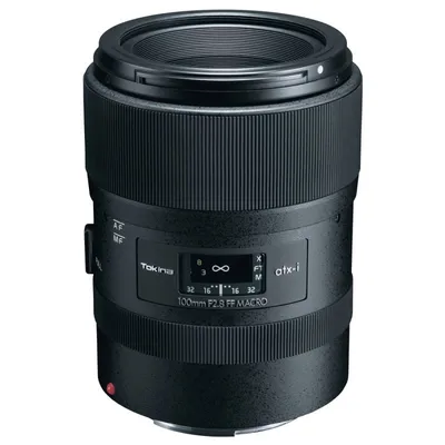 Tokina 100 mm F2.8 Makroobjektiv Canon EF, manueller/automatischer Fokus, Gegenlichtblende im Lieferumfang enthalten