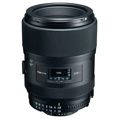Tokina ATX-i 100 mm f/2.8 Plus Makro 1:1 Nikon F Autofokus-Teleobjektiv mit abnehmbarer Gegenlichtblende
