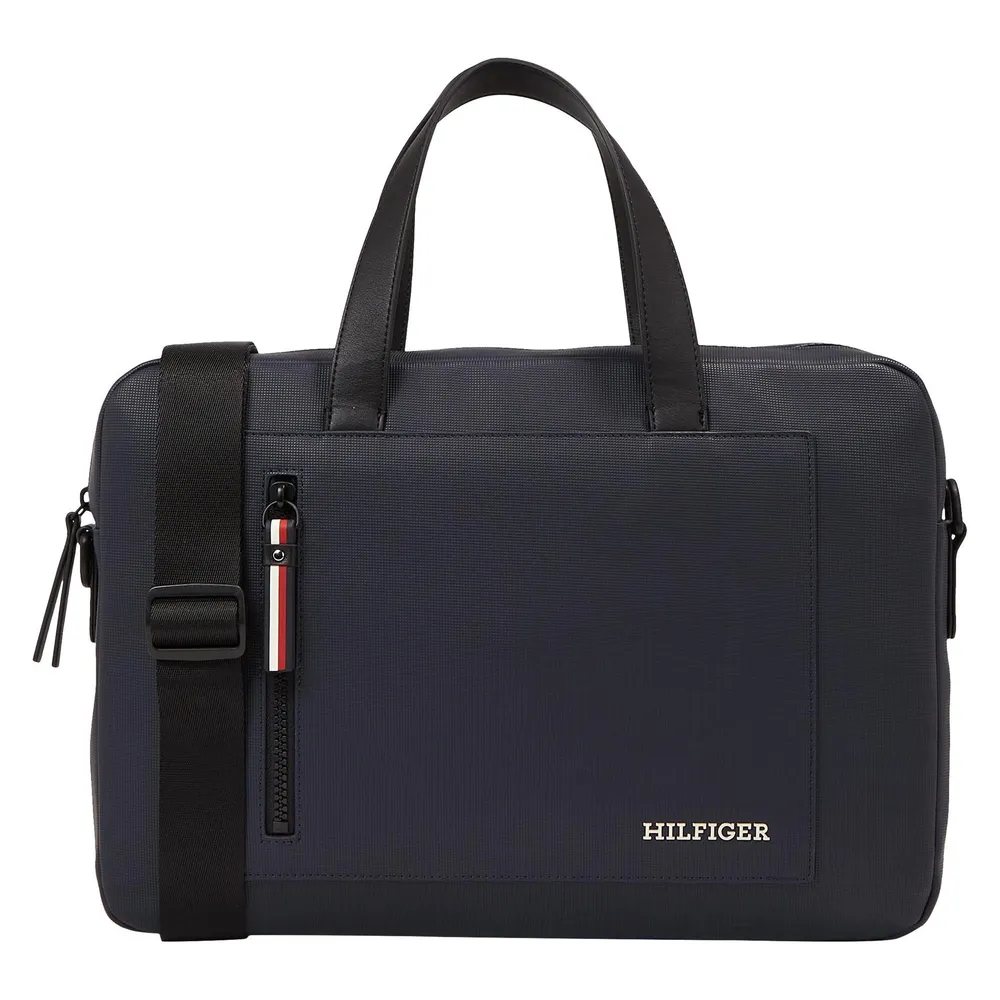 Tommy Hilfiger Aktentasche TH Piqué Slim Computer Bag PSP24