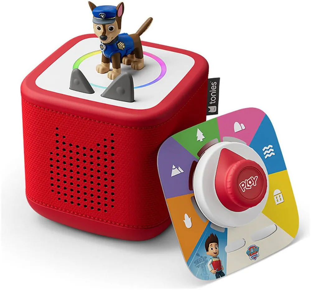 tonies Toniebox 2 Play Set Paw Patrol Chase Lautsprecher Stereo (Bluetooth, NFC, WLAN, 42 W)