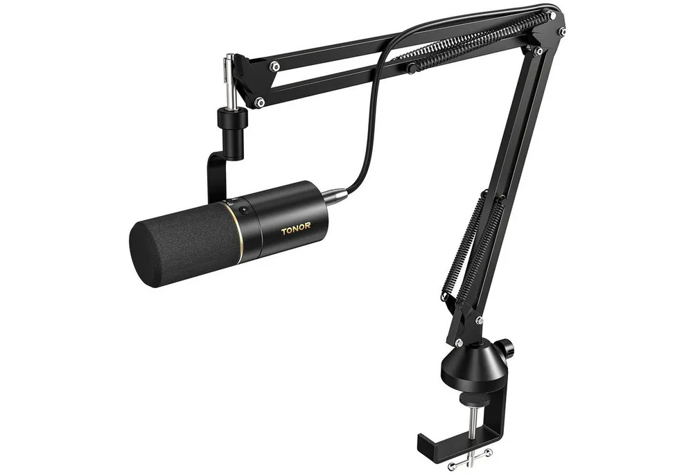 TONOR Mikrofon Dynamisches Microphone mit XLR/USB Kabel, Vocal Mic Gesangsmikrofon.