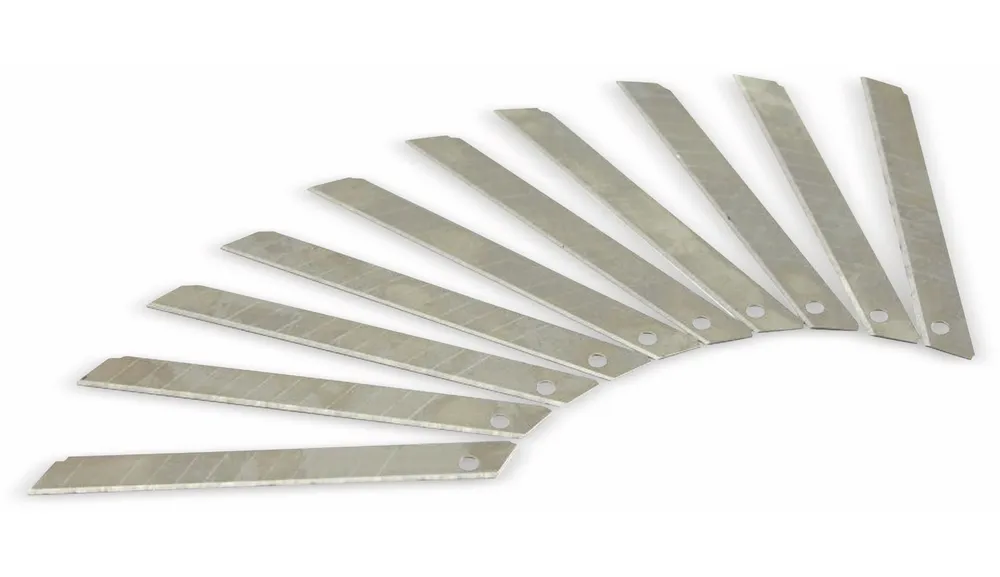 TOOLTECH Universalmesser-Ersatzklingen, 9 mm, 10 Stück