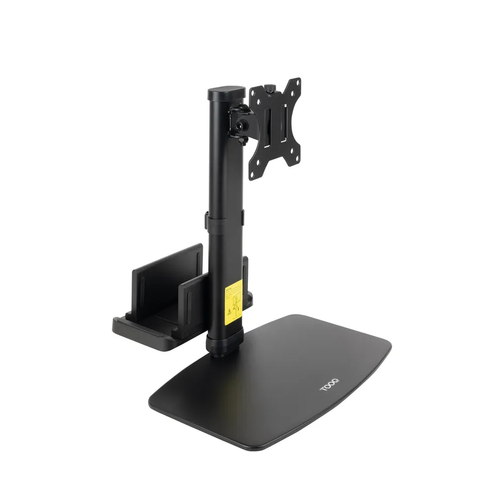 Monitorständer TooQ DB1128TN-B für 17"-27" höhenverstellbar VESA schwarz
