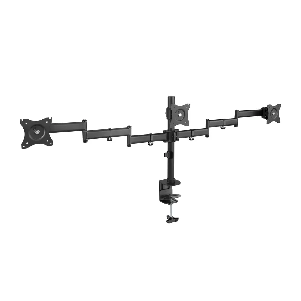 TooQ DB1327TN-B 3-Arm-Monitorständer bis zu 27"