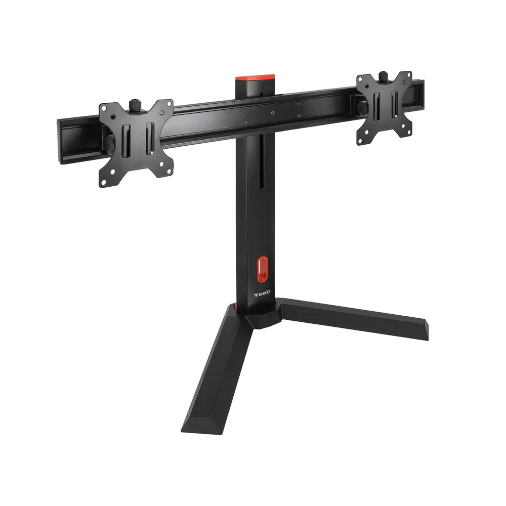 Tooq DB1402TN-B Gaming-Tischständer für 2 Bildschirme 17"-27" VESA 100x100, max. 7 kg