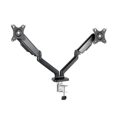 TooQ Tischständer für 2 Bildschirme 17"-32" Schwarz