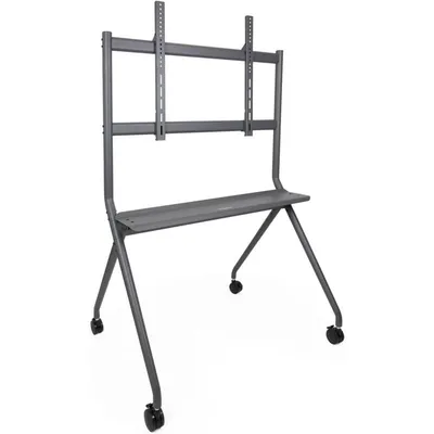 TooQ iSTAND TV-Bodenständer mit Rollen 50"-86" VESA 800x600 Max 120Kg