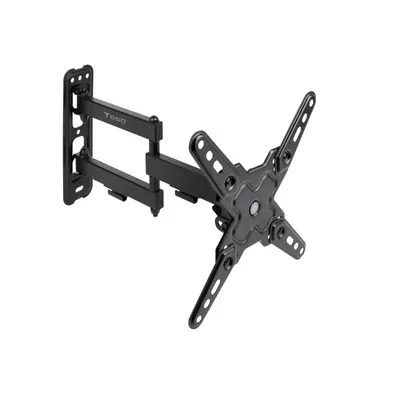 TooQ LP1345TN-B ausziehbare/drehbare/neigbare Wandhalterung für 13-43-Zoll-Fernseher/bis zu 20 kg