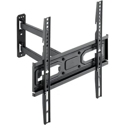 TooQ LP7843TN-B Schwenk-/Neige-TV-Wandhalterung 32"- 55" VESA 400x400 Max 35 Kg