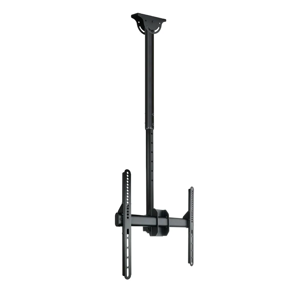 TooQ LPCE1155TSLI-B Schwenkbare Deckenhalterung für Monitor/TV 32"-55" Max 50Kg