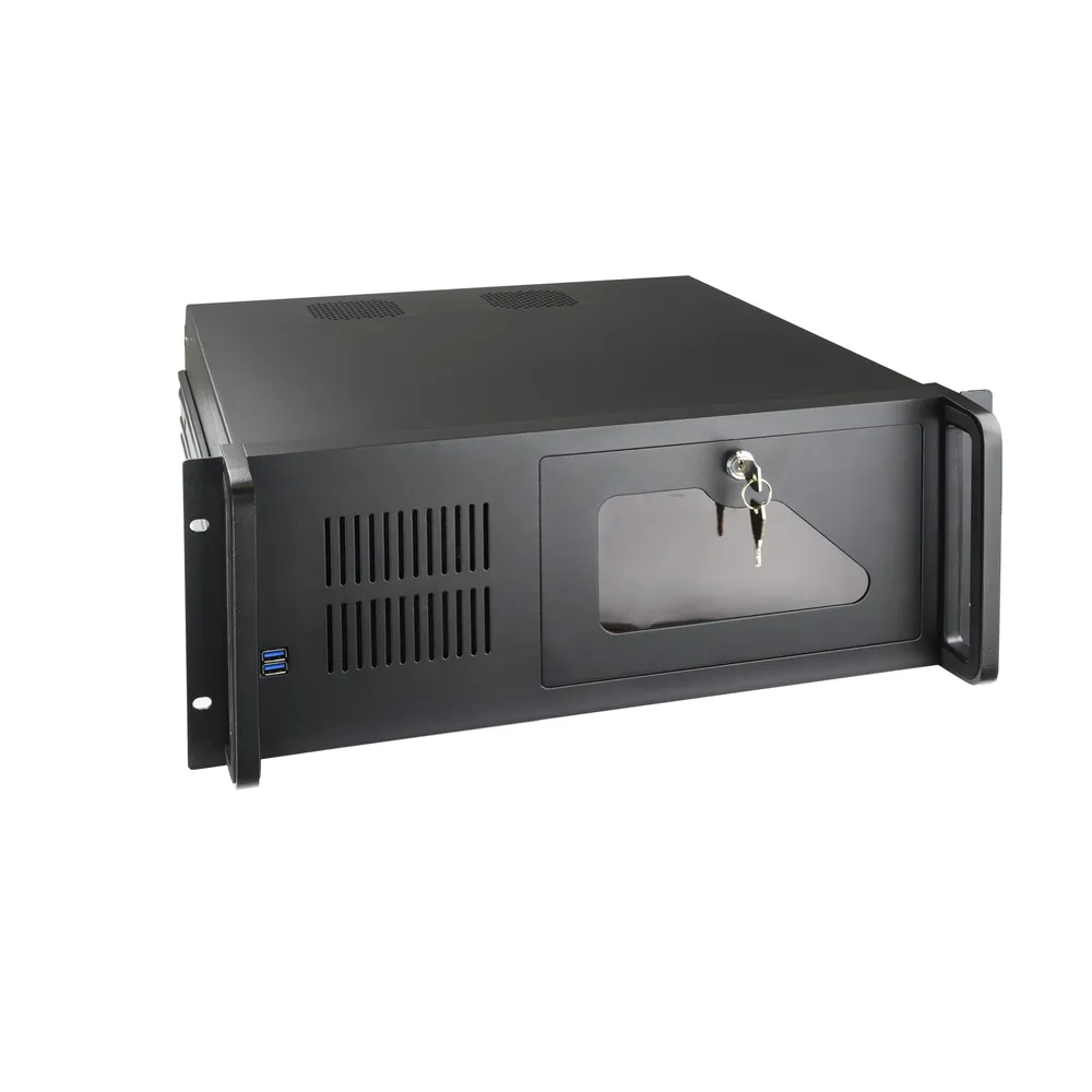 Tooq RACK-406N-USB3 19" 4U ATX Rack-Gehäuse