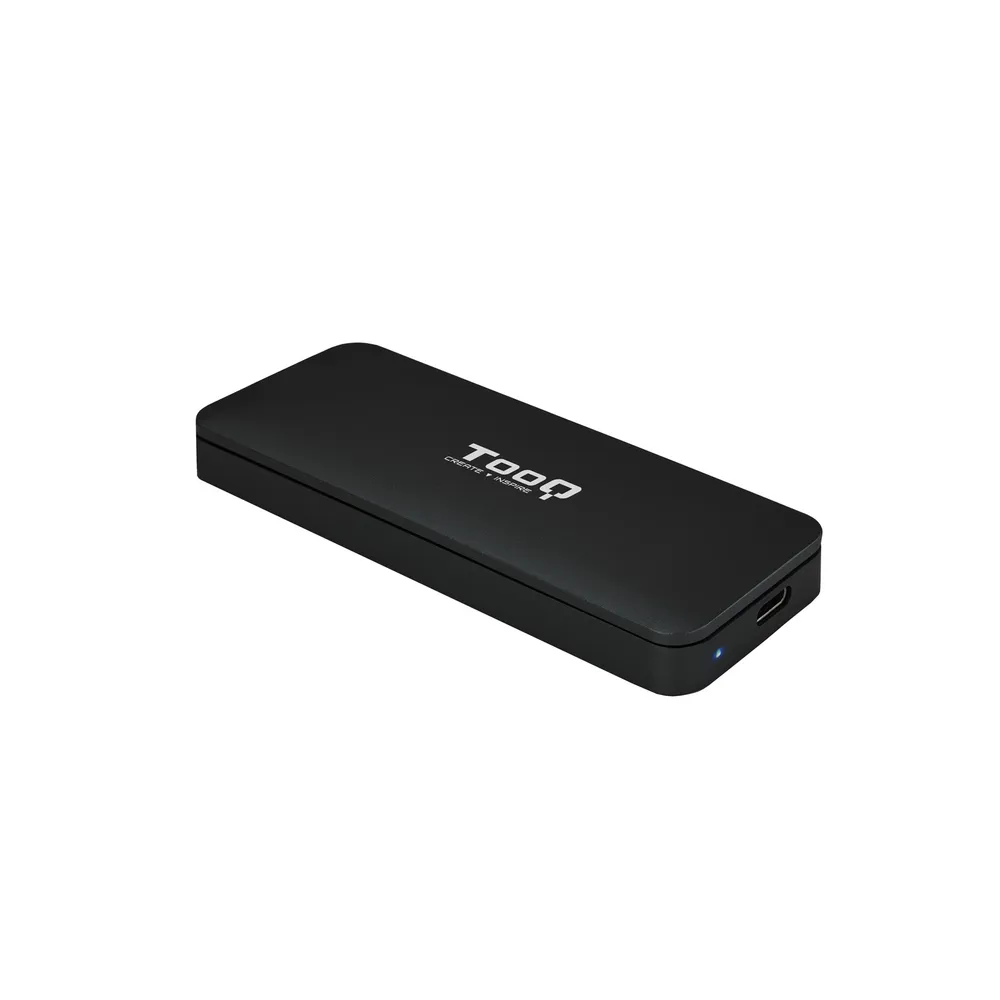 TooQ TQE-2280B Externes Gehäuse für M.2 NVMe PCIe auf USB-C 3.1 SSD