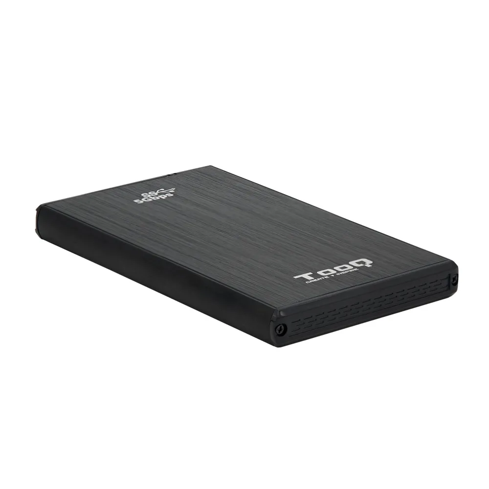 TooQ TQE-2522B Externes Gehäuse für 2,5-Zoll-USB-3.1-Festplatte