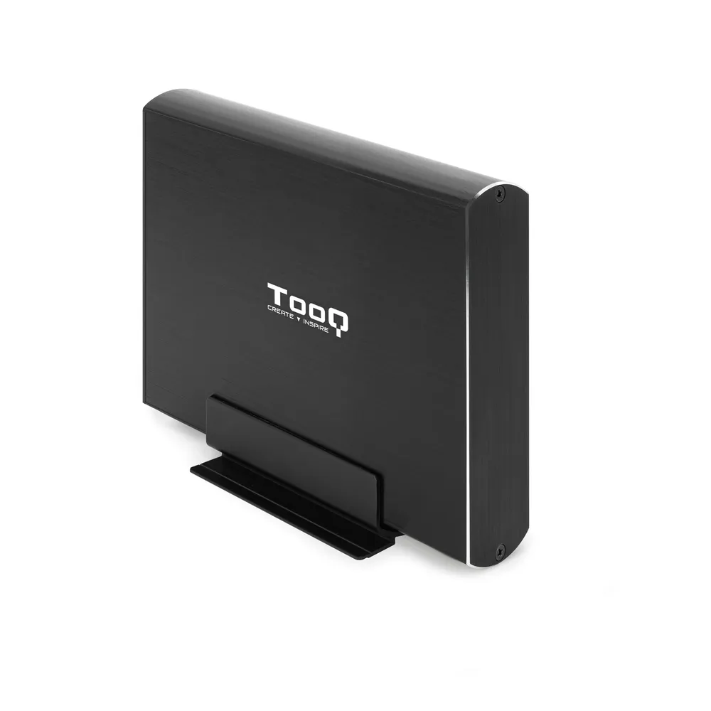 TooQ TQE-3531B Externes Gehäuse 3,5" SATA3 USB 3.0/3.1 Gen1 Schwarz