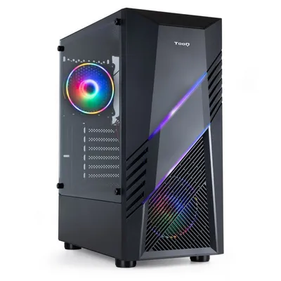 TooQ TQGCC102-B Biohazard gehärtetes Glas USB 3.0 Schwarz