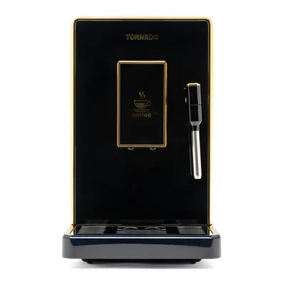 Kaffeevollautomat Tornado TCM-9008A-GS 200g Mahlwerk Milchaufschäumer integriert