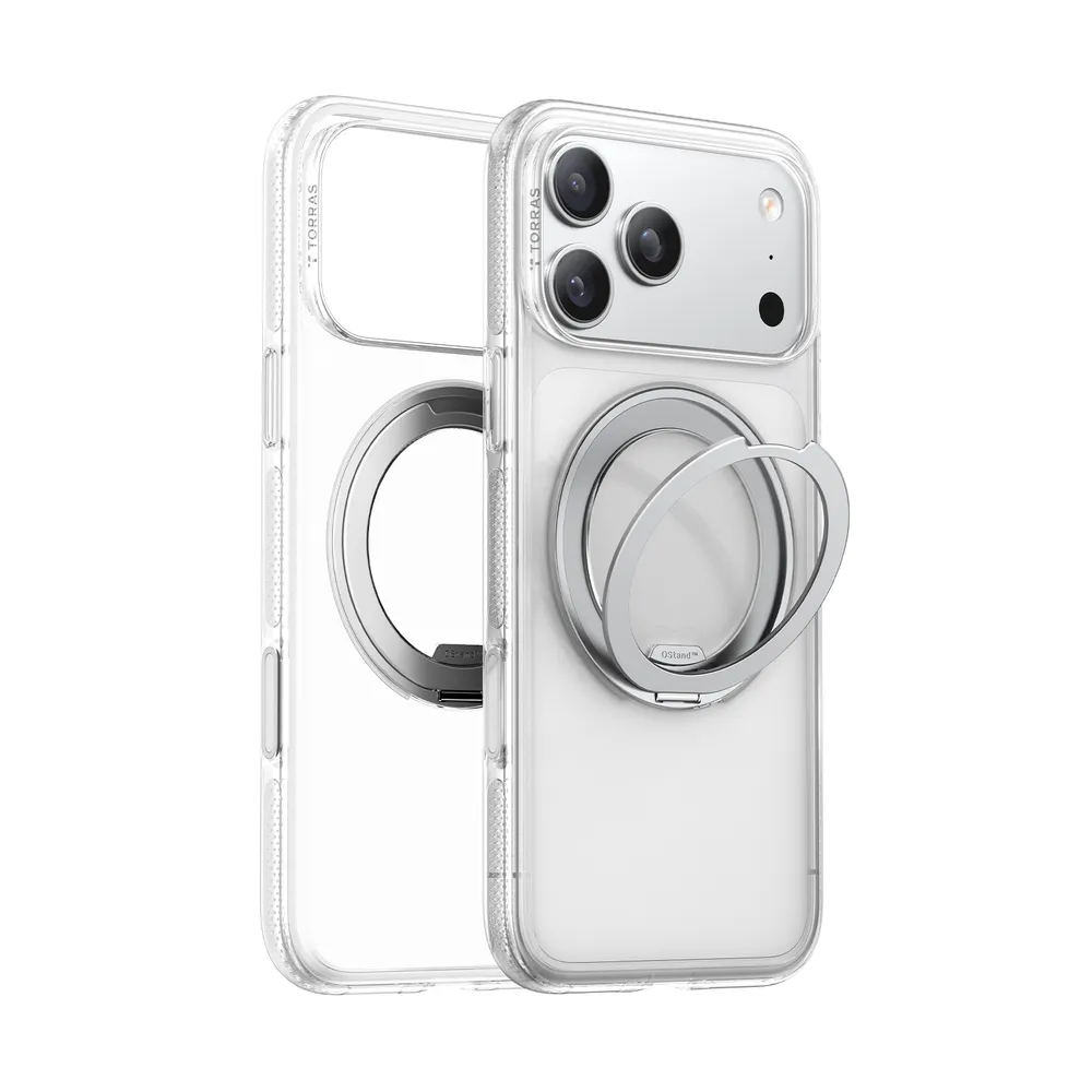 Fitness Magnetisches Standgehäuse für iPhone 17 Pro Max, Klar Handyhülle