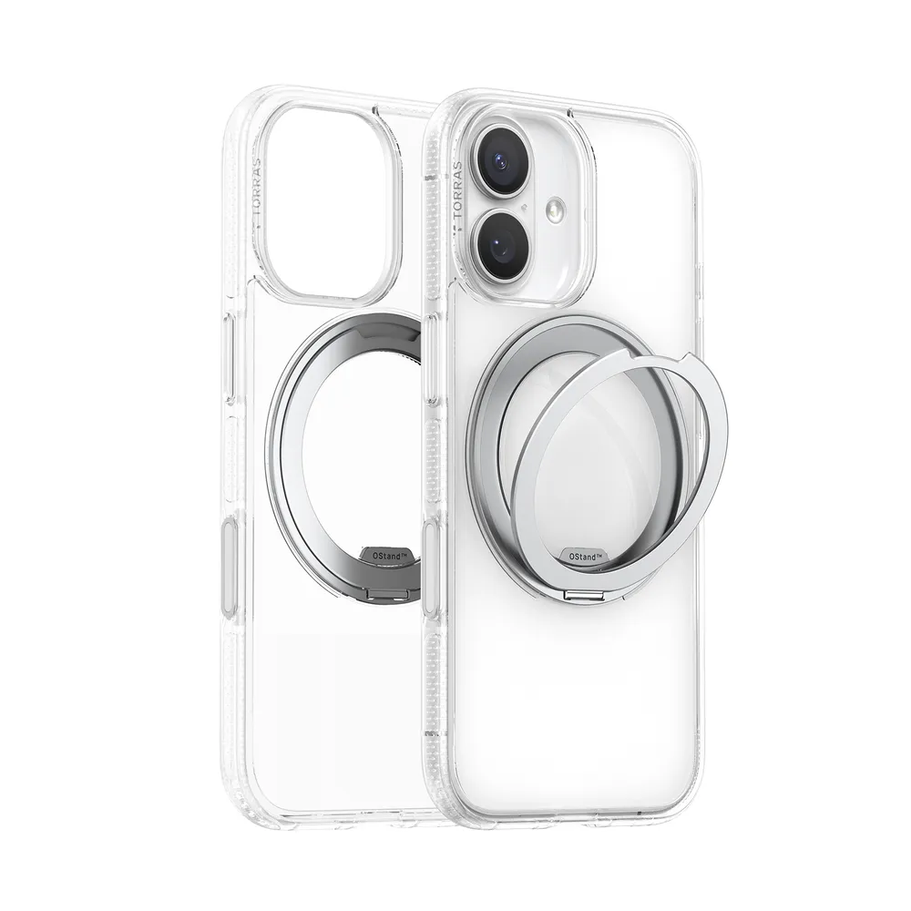 Fitness Magnetisches Standgehäuse für iPhone 17, Klar Handyhülle