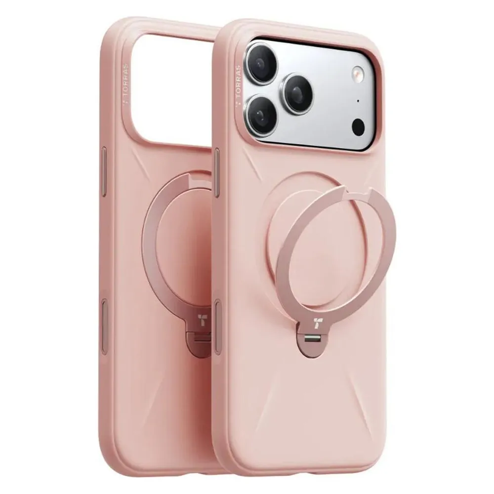 Silikon-Magnethülle mit 360° drehbarem Ständer für iPhone 17 Pro Max