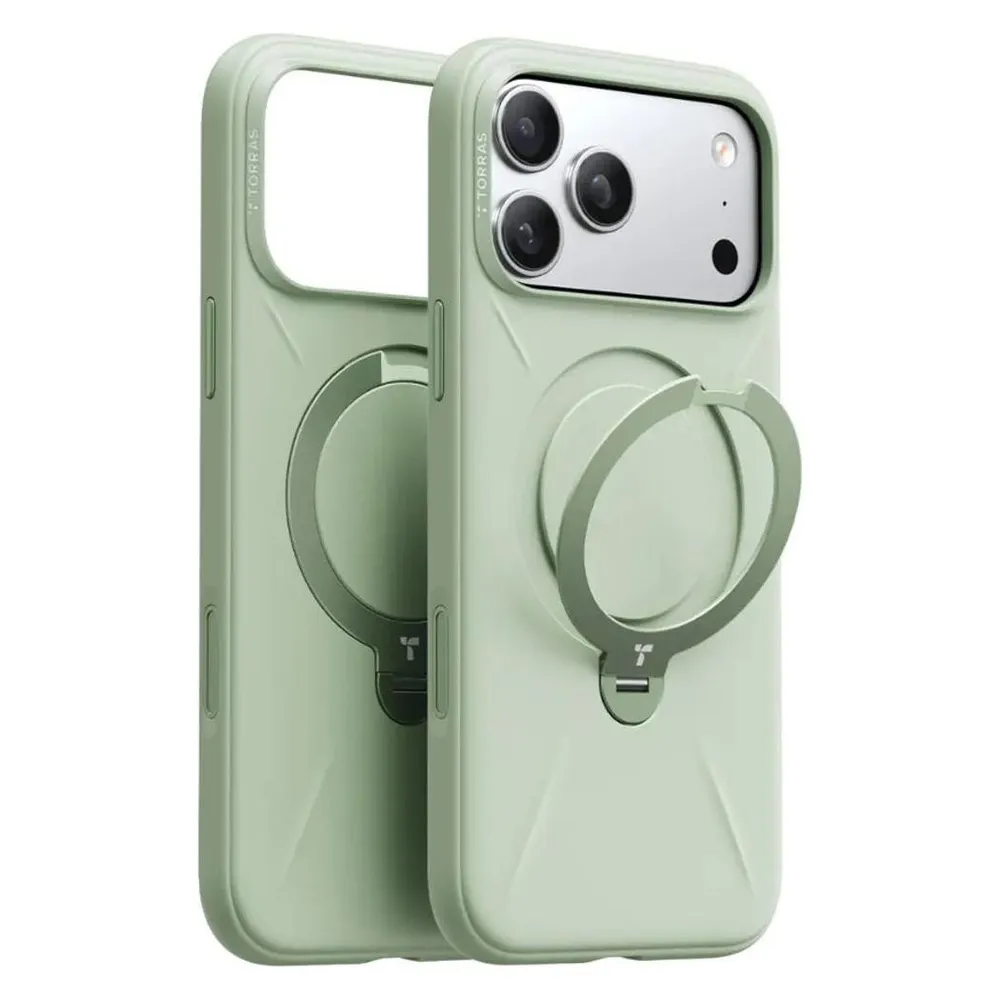 Silikon-Magnethülle mit 360° drehbarem Ständer für iPhone 17 Pro