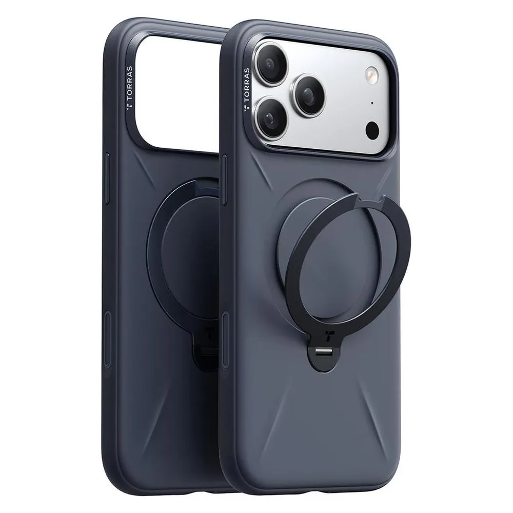 Silikon-Magnethülle mit 360° drehbarem Ständer für iPhone 17 Pro