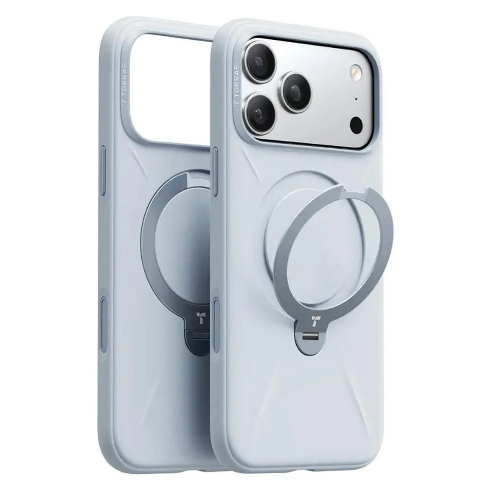 Silikon-Magnethülle mit 360° drehbarem Ständer für iPhone 17 Pro Max