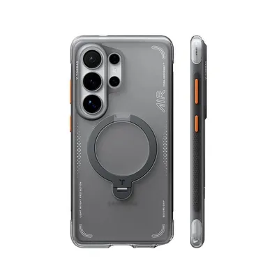Funda für Handy Torras Ostand Spin Air Series Schwarz für Galaxy S26 Ultra