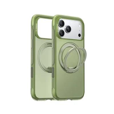 Smartphone-Hülle Torras O3 Air Grün MagSafe Ständer für iPhone 17 Pro Max