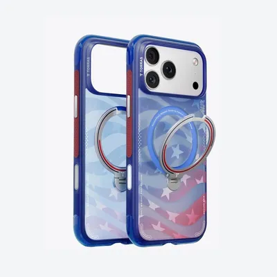 Handyhülle TORRAS Ostand Q3 Air Football Limited Starlight USA für iPhone 17 Pro