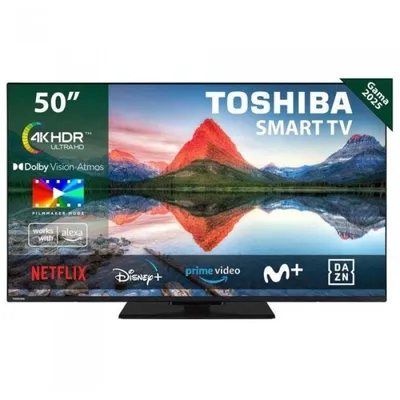 TV Toshiba DLED 50UV3463DG 50" 4K UltraHD 60Hz Smart TV VIDAA HDR10 Dolby Vision