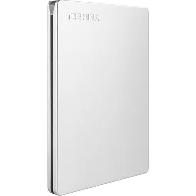 Toshiba Canvio Slim 2,5 Zoll, 2 TB, USB 3.2, Silber
