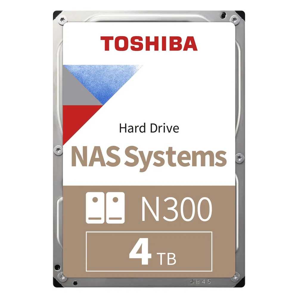 Toshiba N300 NAS 3.5" 4 TB Serial ATA III