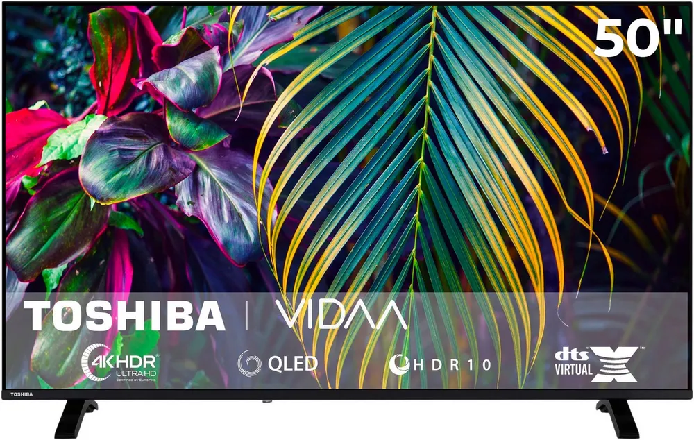 Toshiba 50QV1563DDW LED-Fernseher (126 cm/50 Zoll, 4K Ultra HD, Smart-TV)